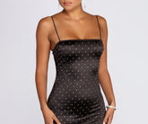 Treat Me Heat Stone Mini Dress Sai Feel